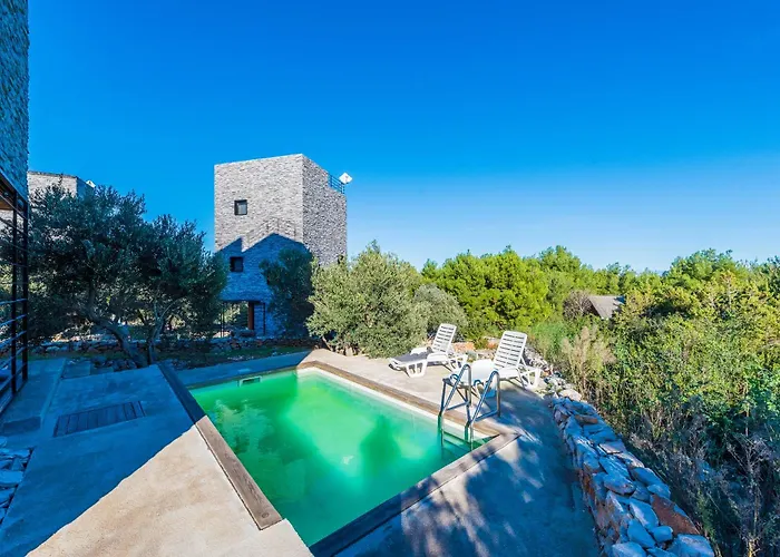 Luxury Itana With Private Pool And Sea View * Dragove