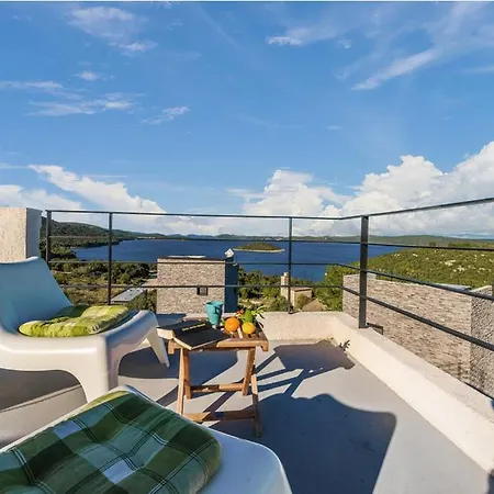 빌라 Luxury Itana With Private Pool And Sea View Dragove